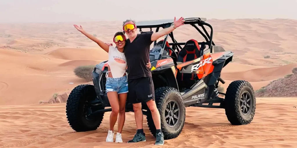 Dune Buggy couple photoshoot