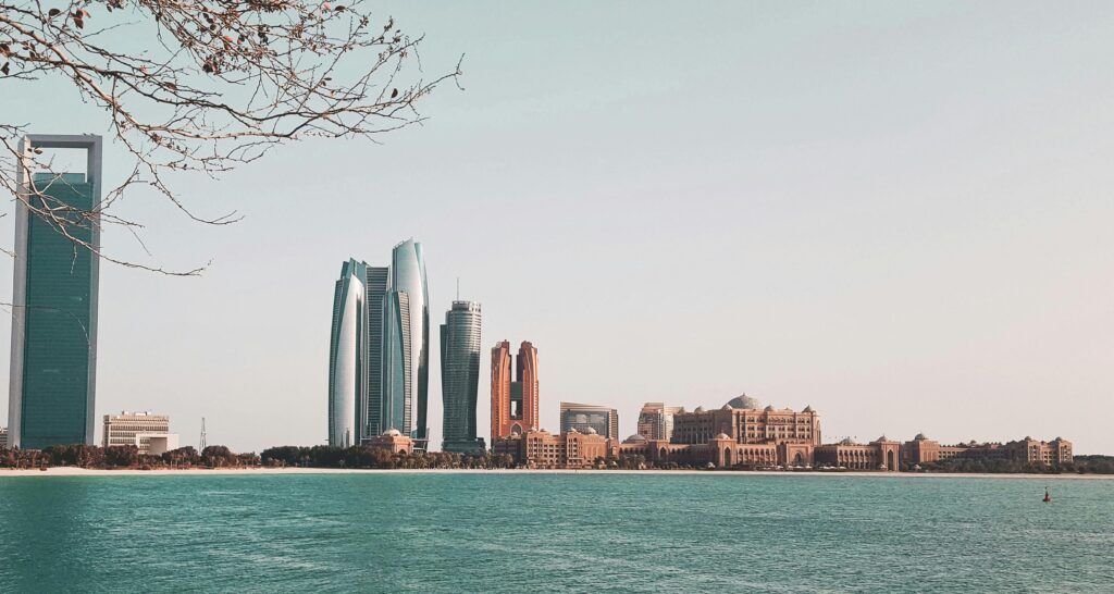 dubai city tour buildings sea scene