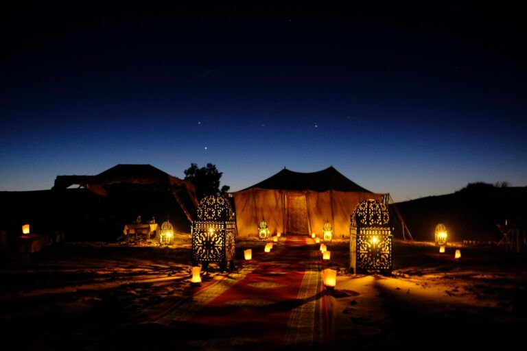 Dubai Desert Dubai night tent and campfire holidays tour wedding